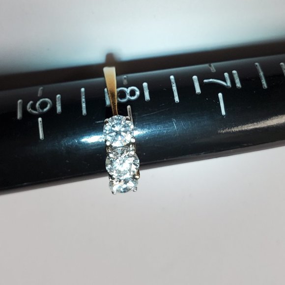 18K white gold women’s diamond ring - Picture 9 of 10